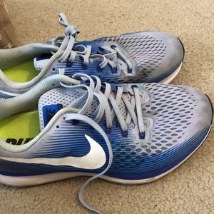 Blue and grey men’s Nike’s